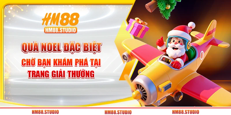 Quà Noel đặc biệt chờ bạn khám phá tại Trang Giải Thưởng
